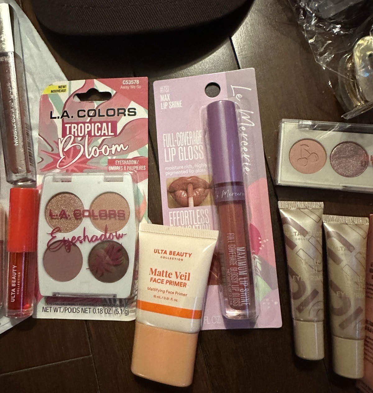 Lot of 22 makeup items – Ulta, Almay, Neutrogena, Benefit, Natasha Denona