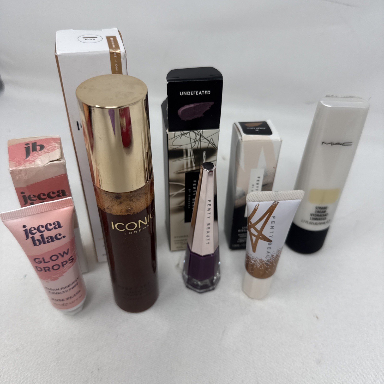 14Assorted Full Size Makeup Lot: New & Tried Mac, , KVD, O/S,Bobbi Brown RN 4