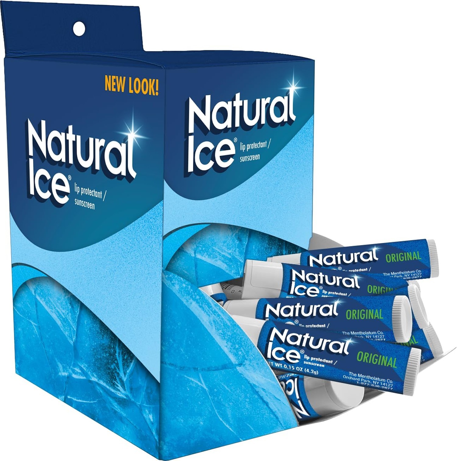 Natural Ice Original Medicated Lip Balm, Hydrating Lip Care for Dry, Chapped …