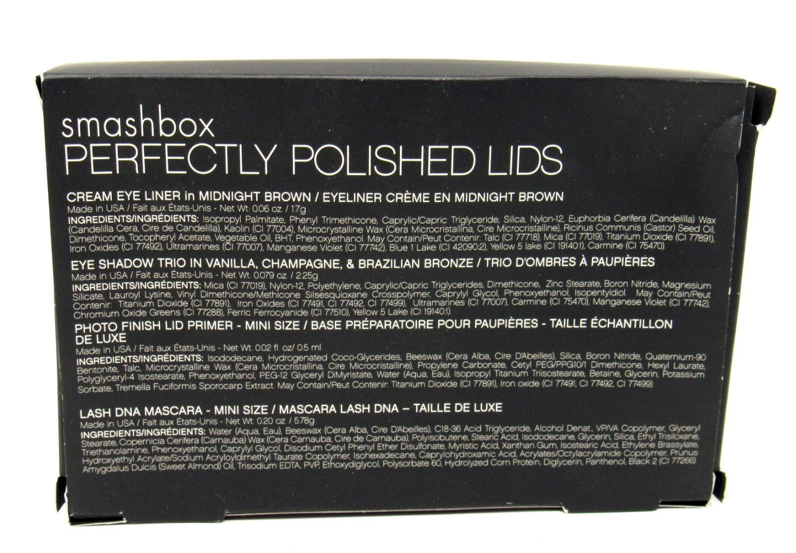 Smashbox Perfectly Polished Lids 4pc Set Authentic New Sephora Beauty Insider