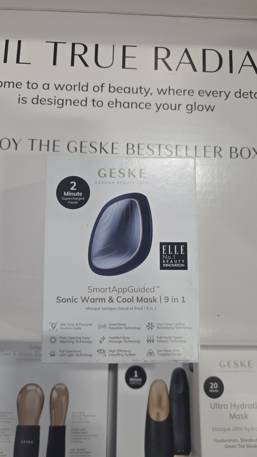 GESKE German Beauty Tech Premium Bundle Box 17+ NEW Sealed Beauty Devices