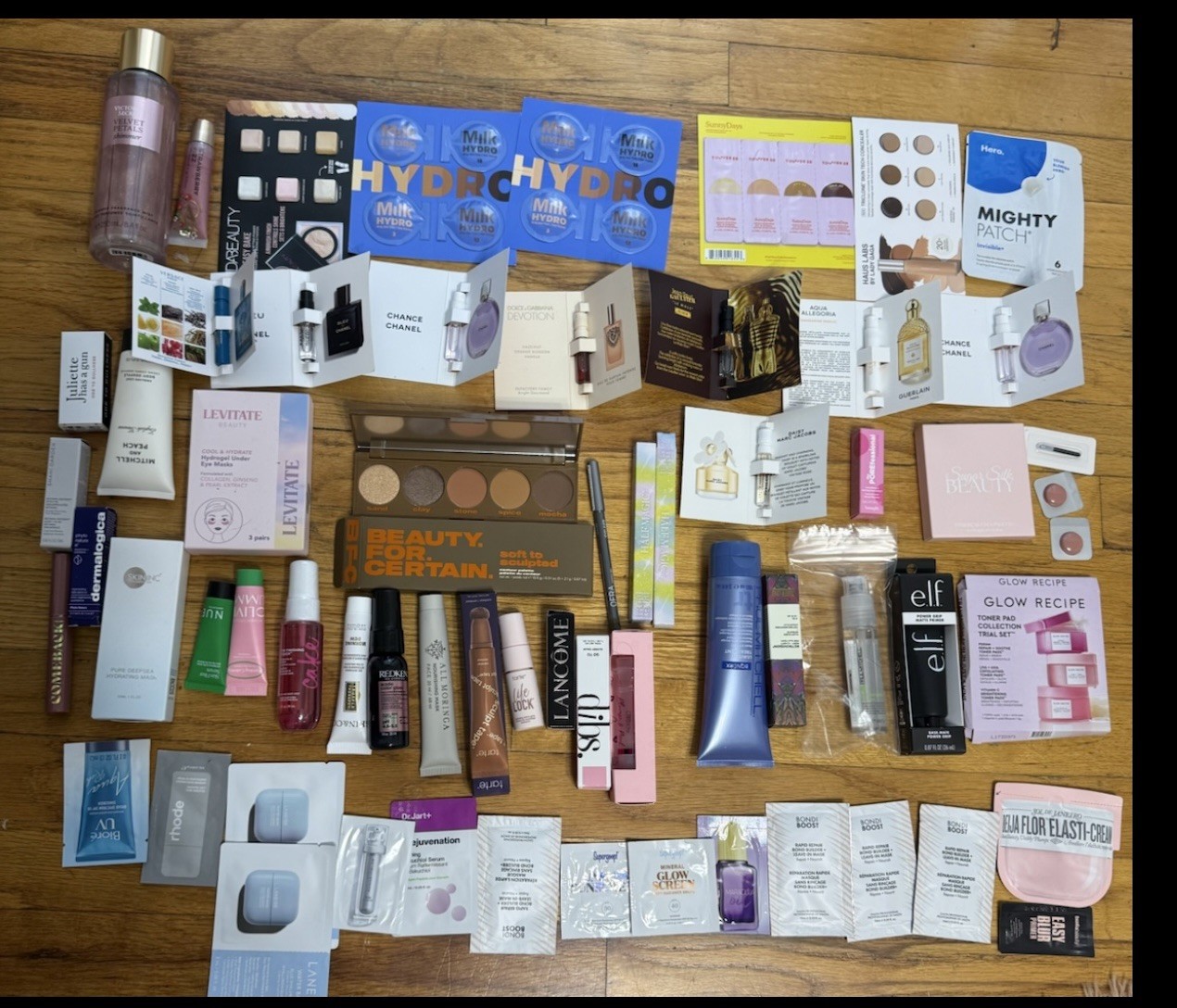 MIX MAKE UP LOT, FULL SIZE & TRIAL SIZES, HIGH END BRANDS PERFUME SAMPLES & …