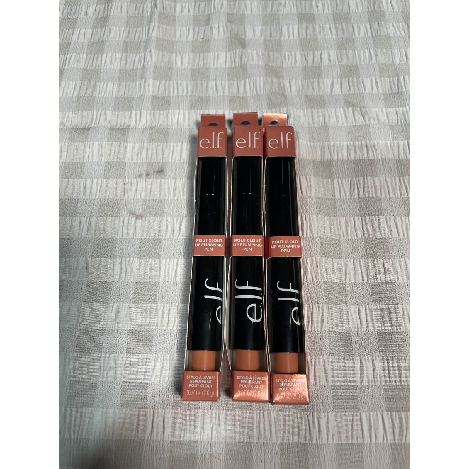 ELF Cosmetics Makeup Bundle 11pc Lot Foundation Bronzer Lip Plumping Pen Stain