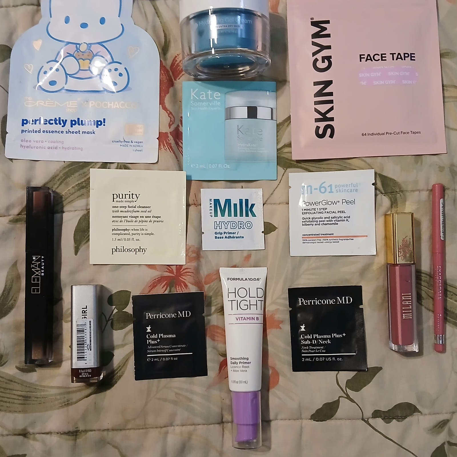 Mixed MAKEUP Lot & ANTI-AGING Skincare Basic Starter Set Face Eyes Lips Variety