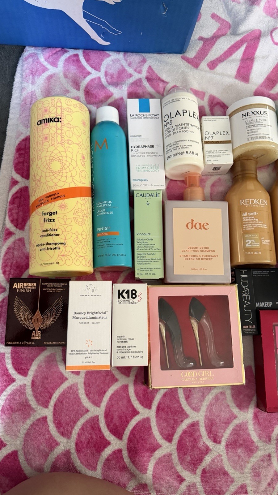 Assorted Full Size Beauty Lot: makeup, skincare , haircare