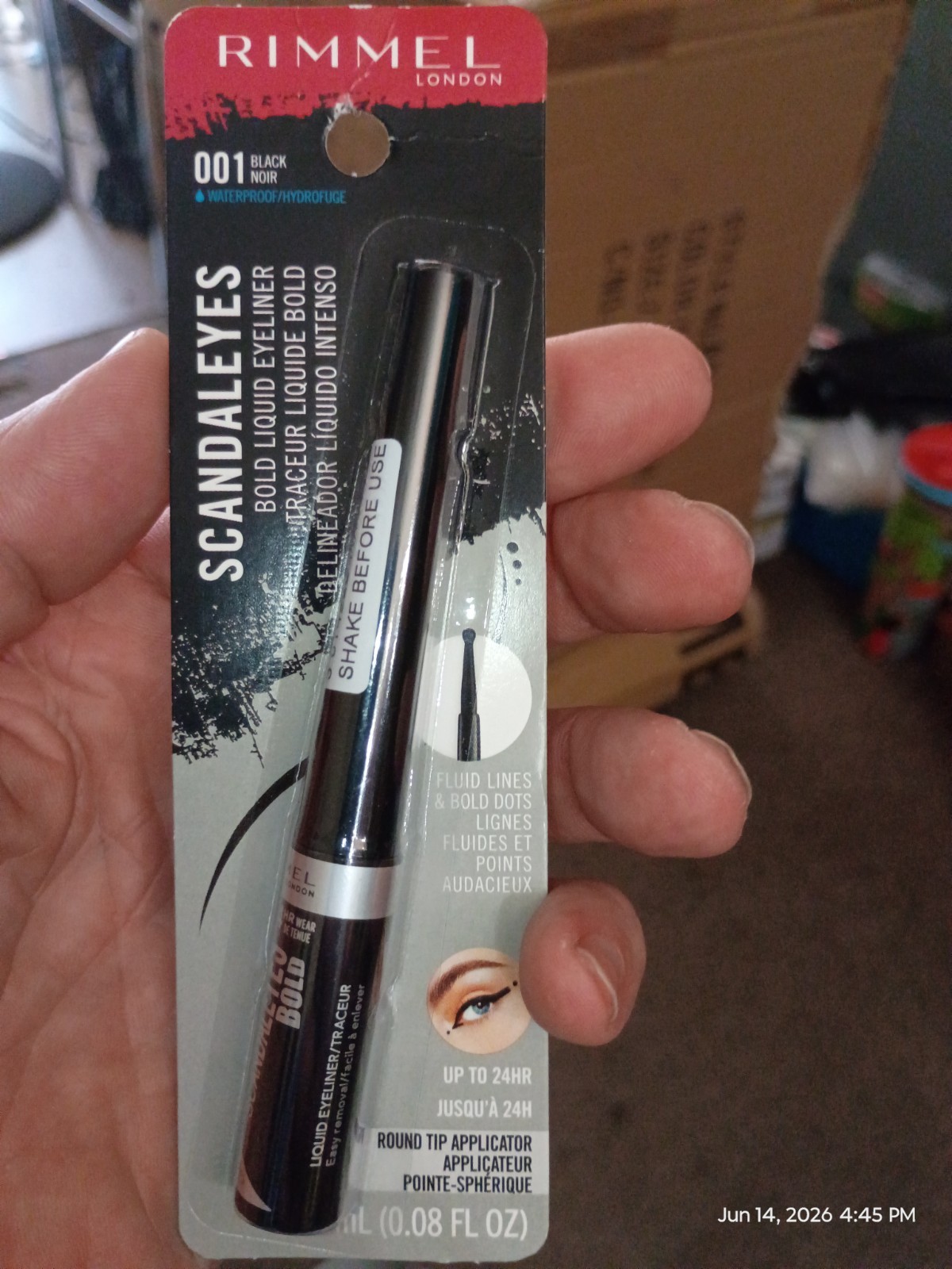 Assorted Full Size Makeup Lot: Rimmel Waterproof Mascara, CoverGirl Cheekers