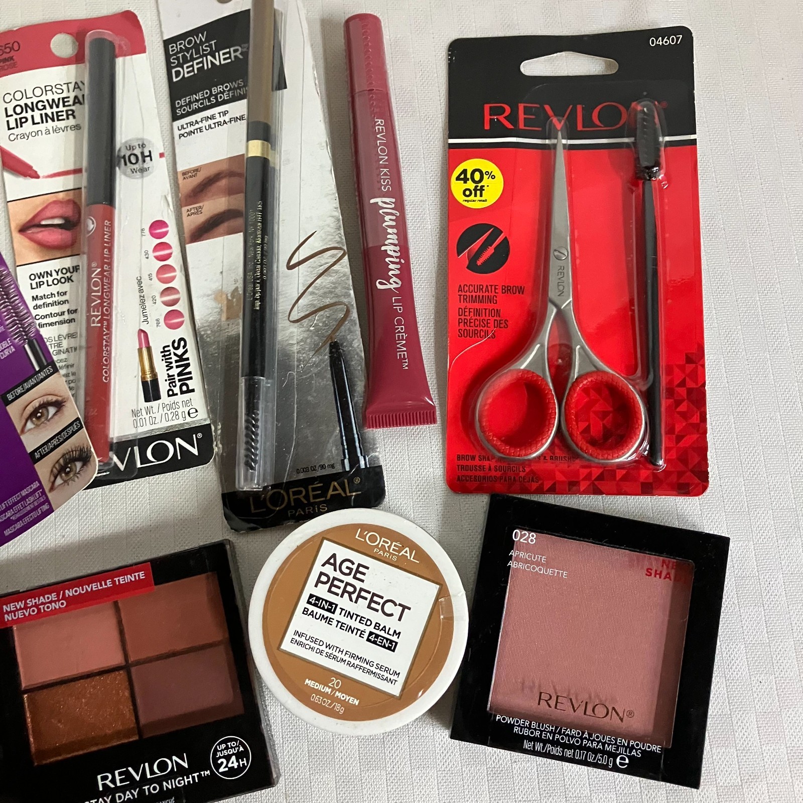 Revlon Maybelline Milani L’Oréal Eyes Lips Face UK Stock Full Makeup Kit 10pc