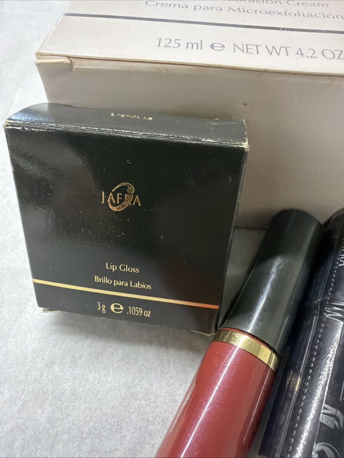 Vintage Jafra & Revlon Makeup Lot NOS New Old Stock Sealed Berry Rich Amaretto