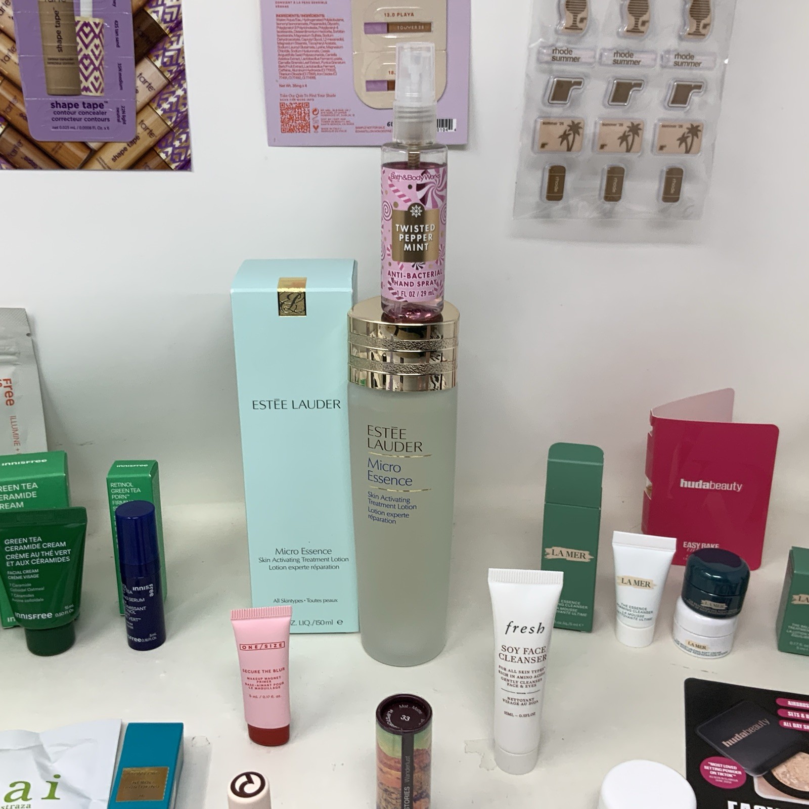 Huge Lot Of 47 Pieces Innisfree & La Mer Of Pieces Full ,travel & Mini Size