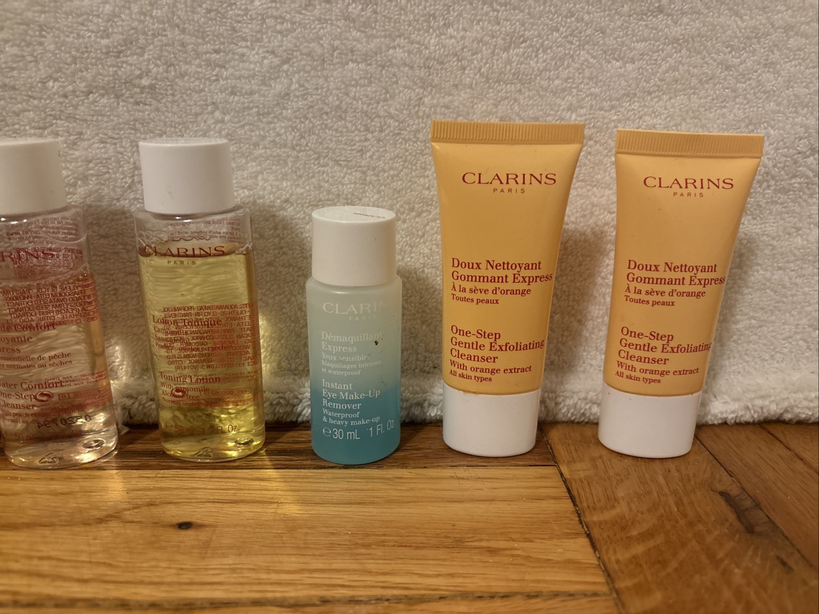 11 Pcs Mixed Makeup Lot Clarins Paris READ DESC