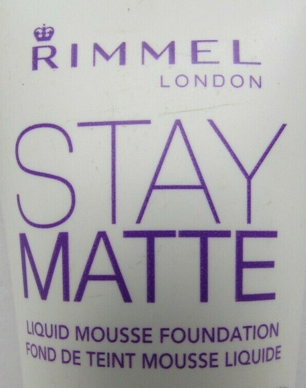 Rimmel Stay Matte Liquid Foundation Porcelain Ivory & Extreme Black Mascara NEW