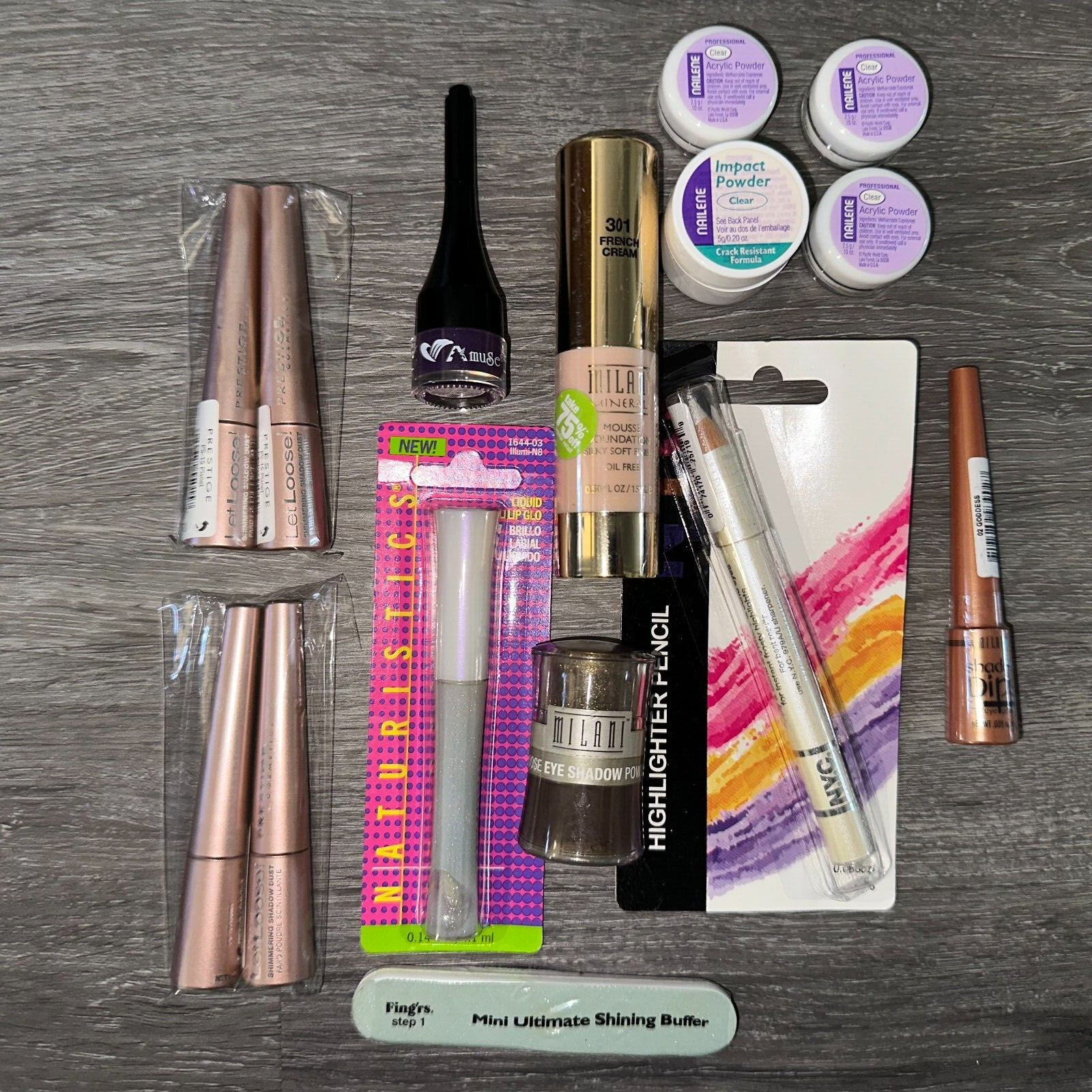 NEW! Bundle of 20 Cosmetics, Eyeshadow, Foundation Variety Makeup Gift Set Lot I