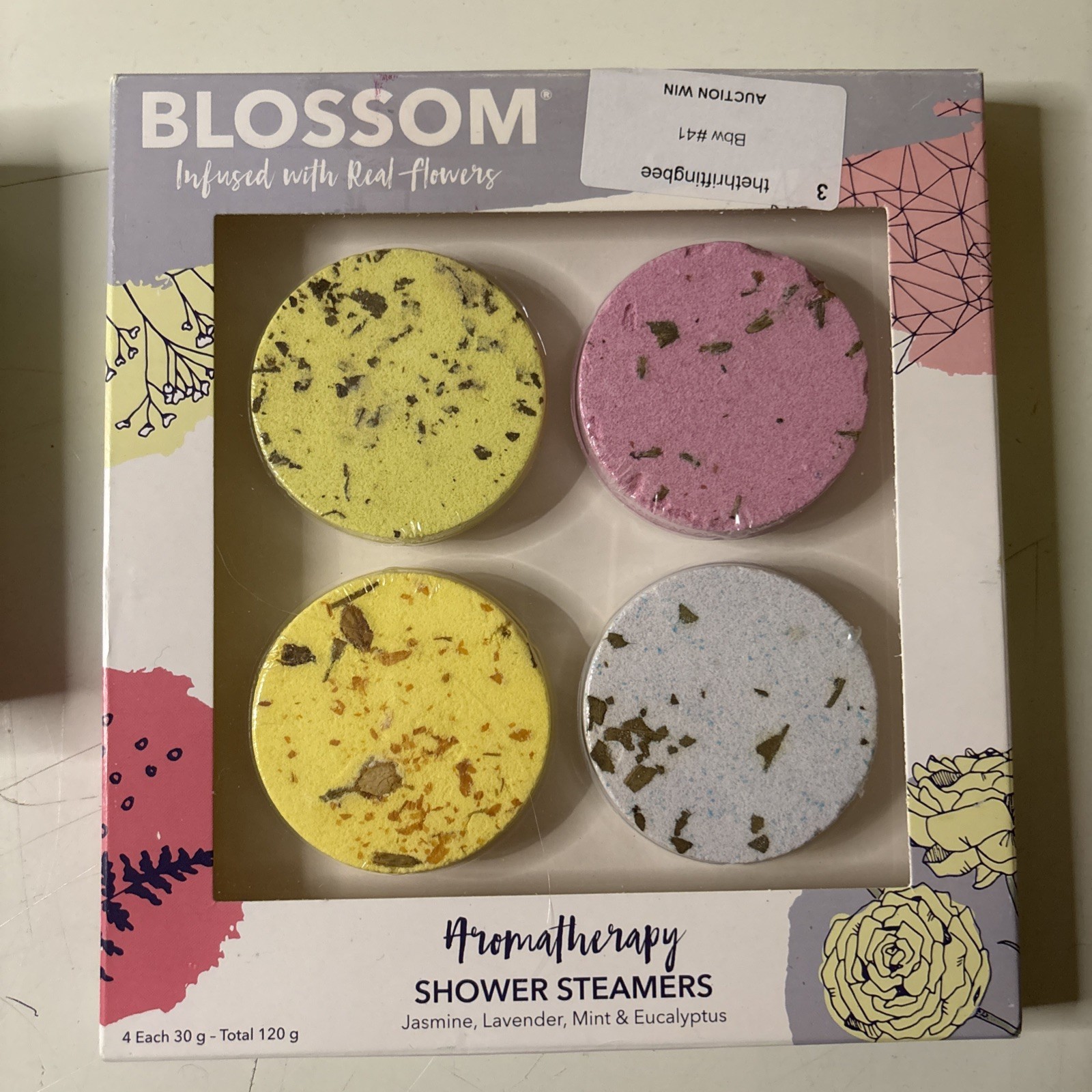 5 Lot Pack Blossom Makeup Bundle And Shower Steamers and Bath & Body Mist Spray