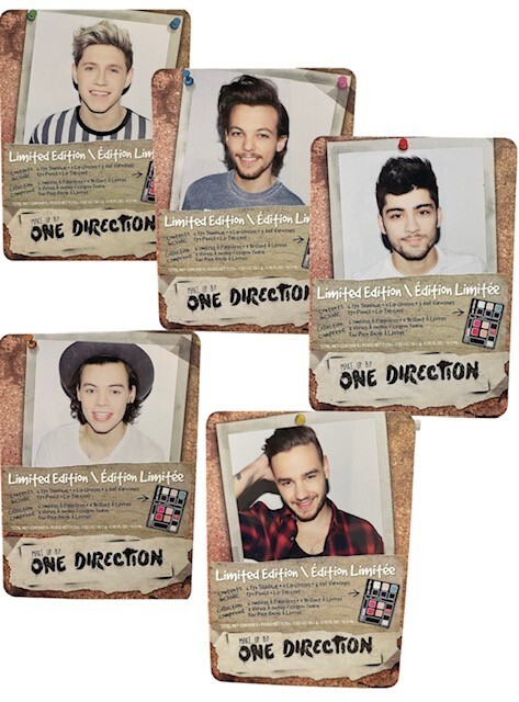 NEW 5 of Members Make Up by One Direction The Complete Palette Collection