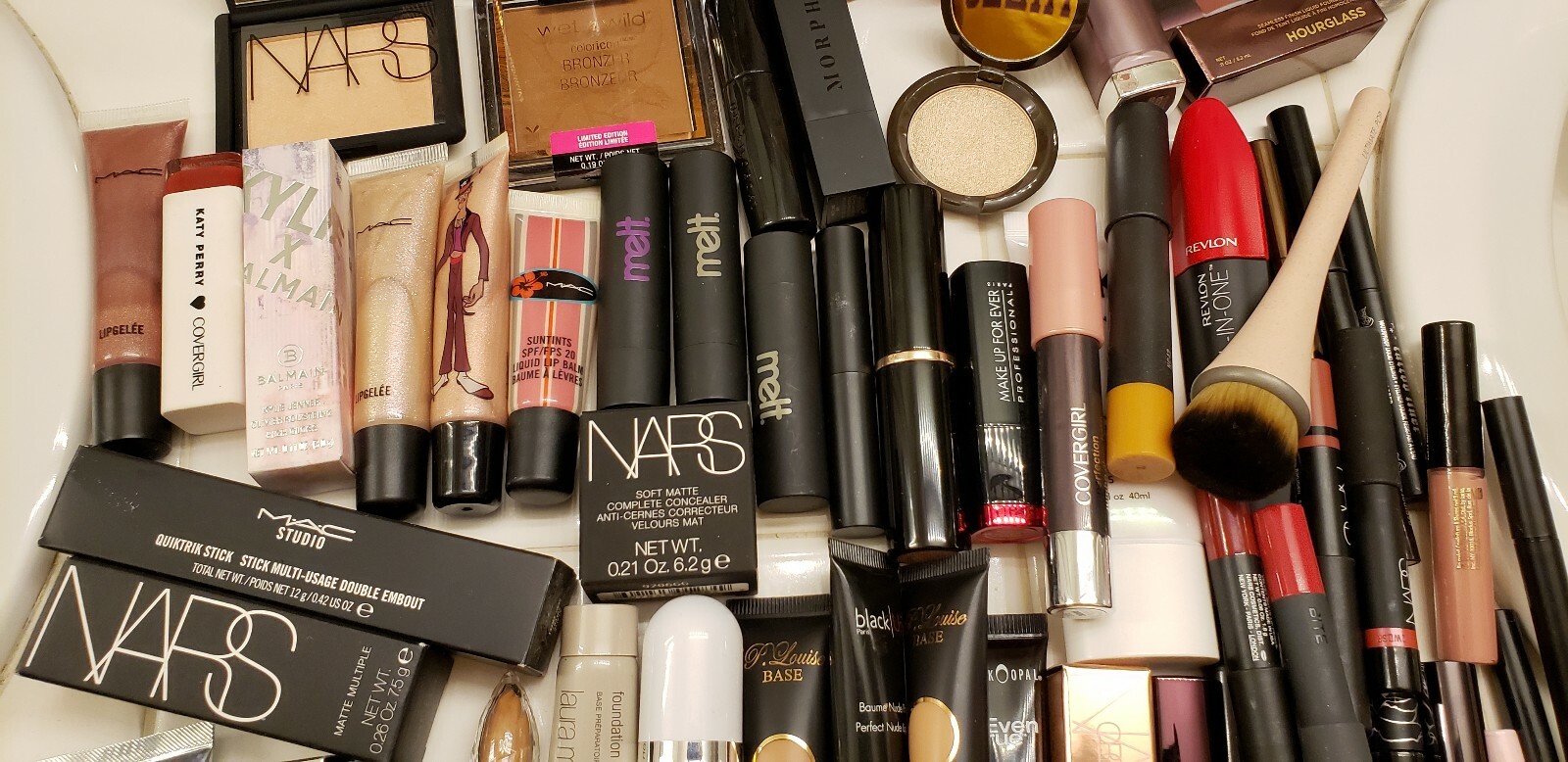 ELF Morphe Pat McGrath Urban Decay Kylie Jeffree Cosmetics Melt NARS ABH 110pc