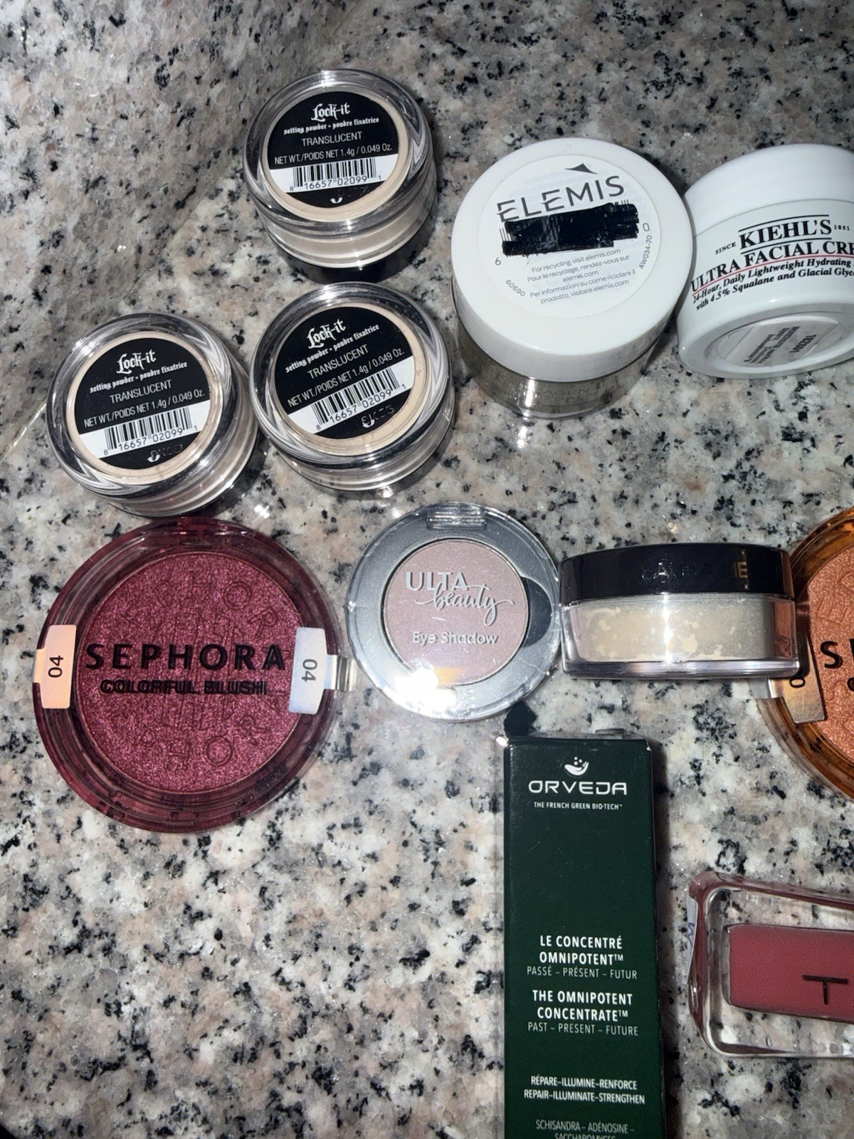 MAKEUP BUNDLE (14) PIECES Ulta, Sephora, Kiehls, Cle de peau, Belif, Elemis etc