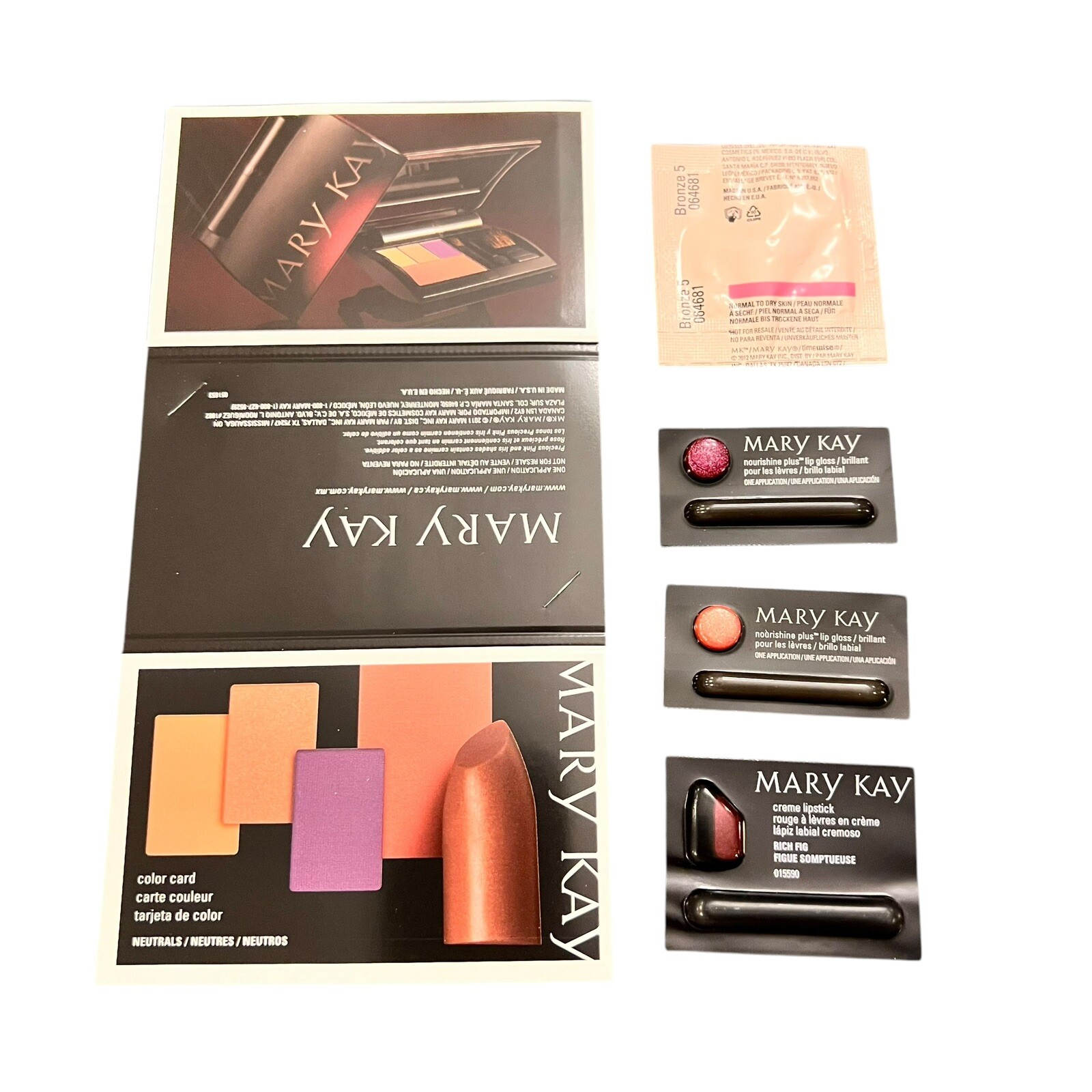 Mary Kay Lot Assorted Samples New & Discontinued Colors Single Use Travel #114