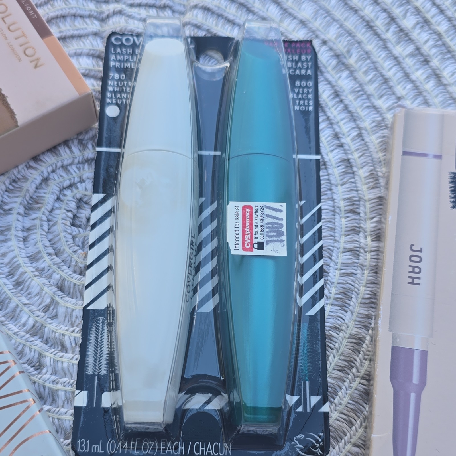 Assorted Full Size Water-Resistant Makeup Lot: CoverGirl, e.l.f., NYX, JOAH