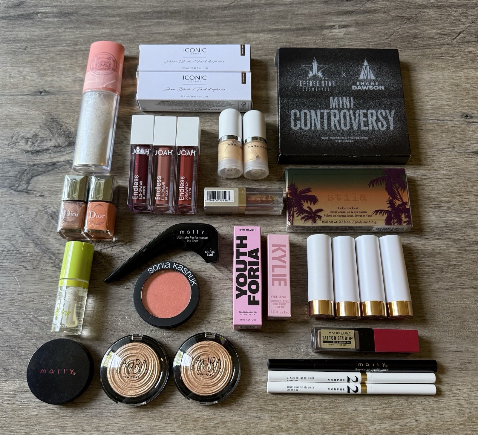 BEAUTY MAKEUP Mixed Lot Bundle – 29PCS Marc Jacobs Dior JOAH Stila Morphe