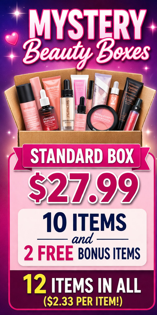 💖 MYSTERY BEAUTY BOX 💖- FREE SHIPPING