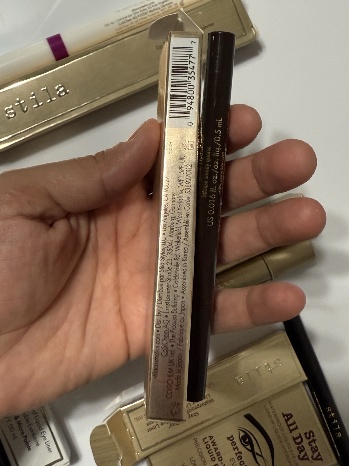 Stila Cosmetics Full-Size – Lip And Eye bundle