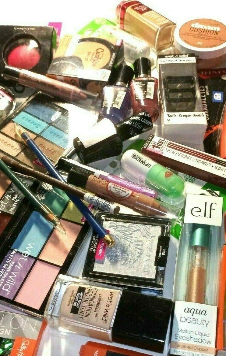 Wholesale Bulk Makeup Assorted Cosmetics/Nails/Hair/Skin Lot NEW 15pc