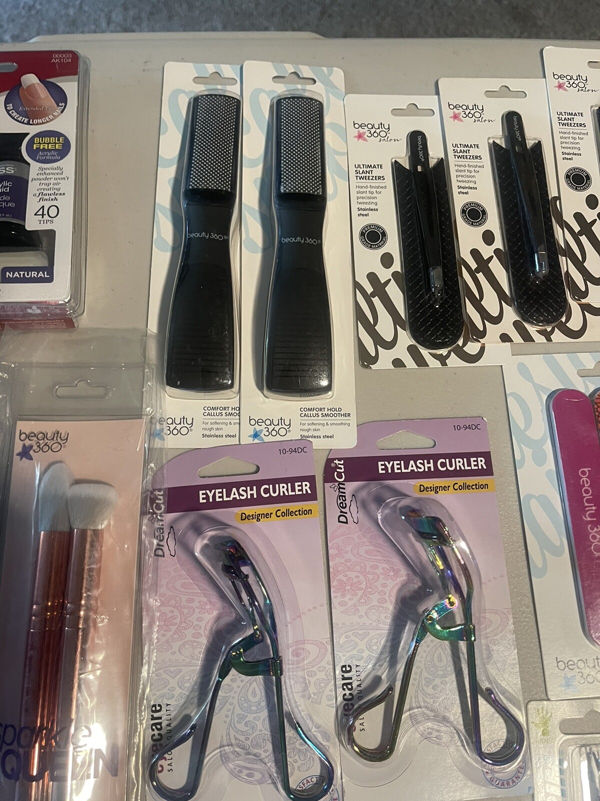 Lot of (48) Assorted Brand Beauty Tools
