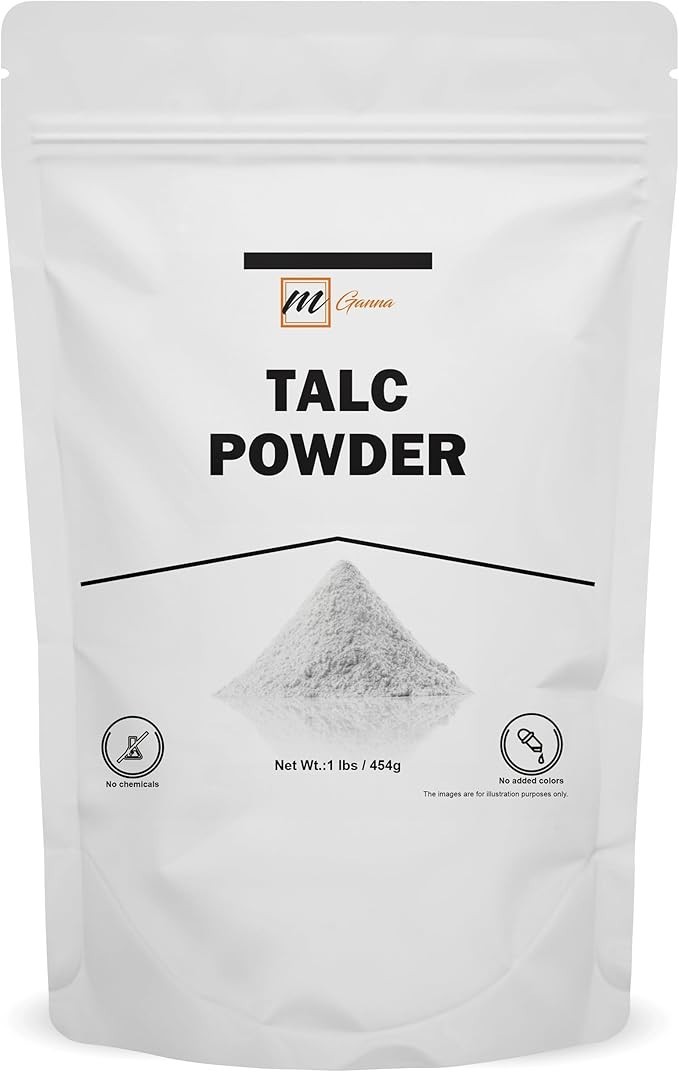 100% Natural Talc Powder for Facial Make-Up, Cosmetic Formulations, and Other In