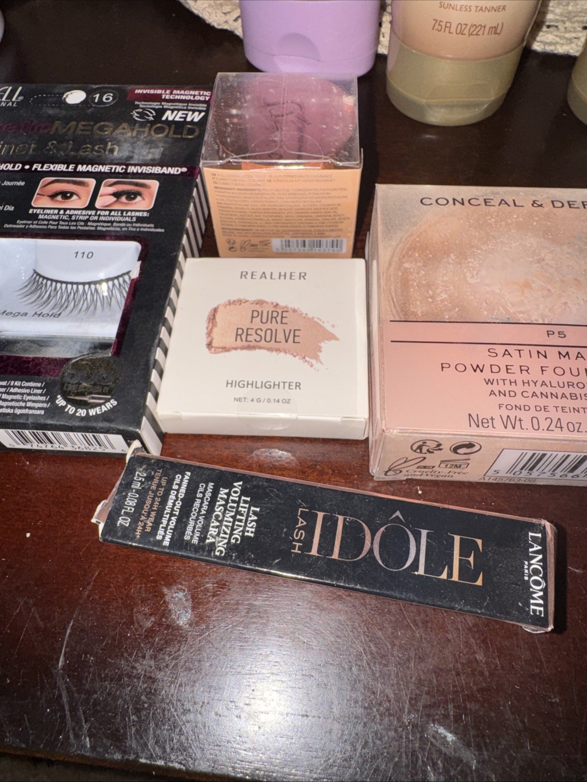 New Makeup, Skincare + Hair Lot Everything Pictured Full + Minis(15 Pcs)