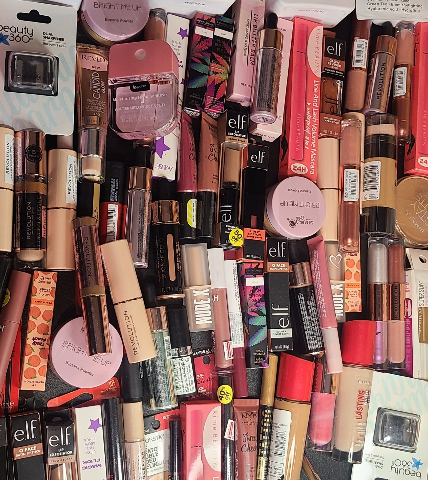 Mixed MAKEUP BEAUTY Bundle Lot of 10 PCS *See Details Assorted Elf, NYX Etc.