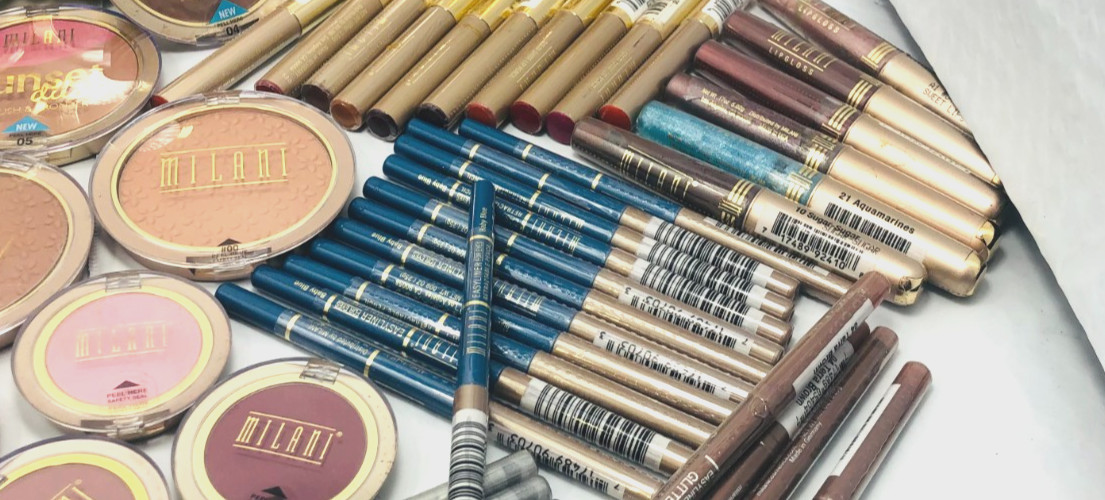 New 80 PC MILANI MIXED MAKEUP LOT **RARE HARD-TO-FIND ITEMS **GREAT DEAL!