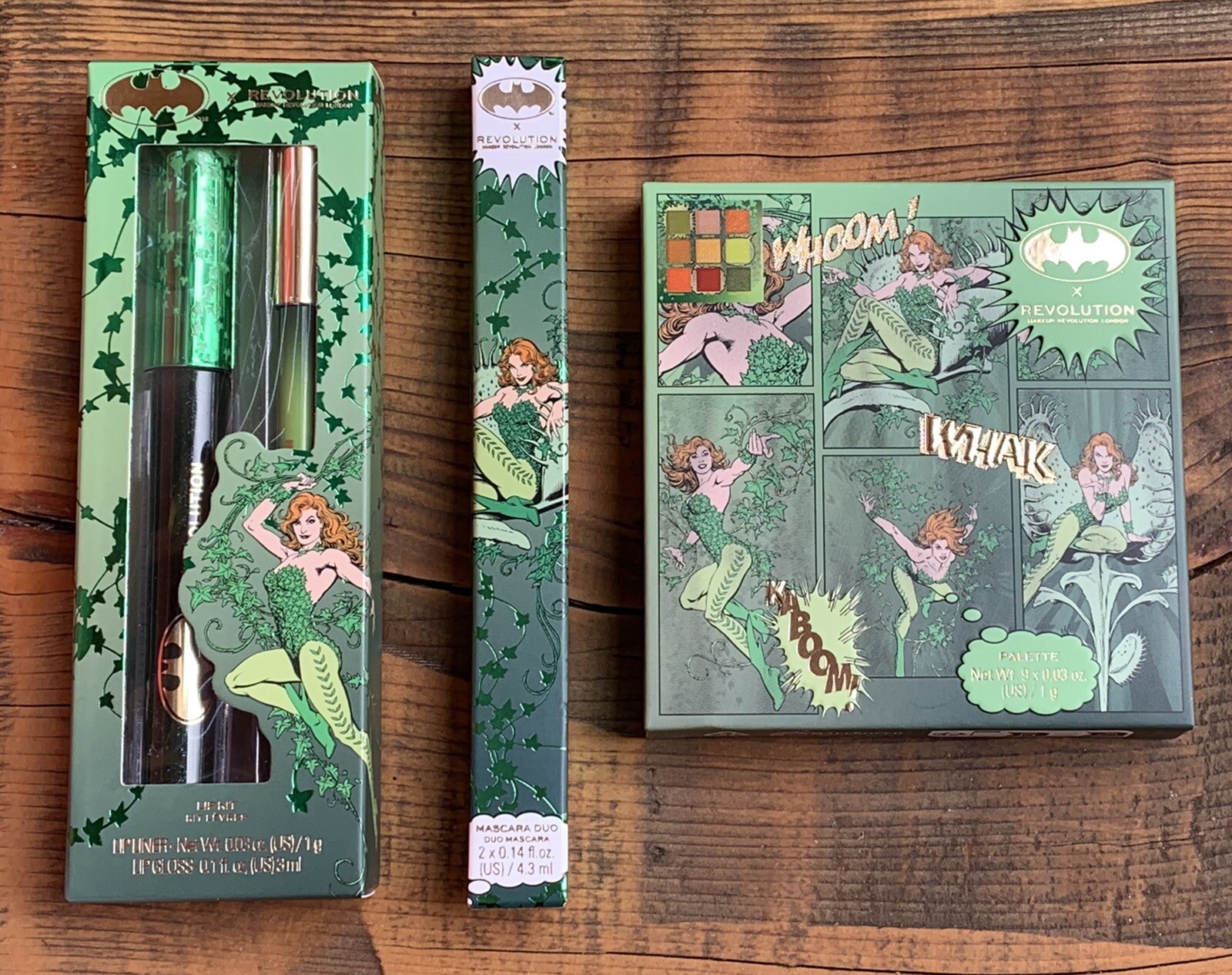 Batman X Revolution Villain (Poison Ivy) Makeup Collection
