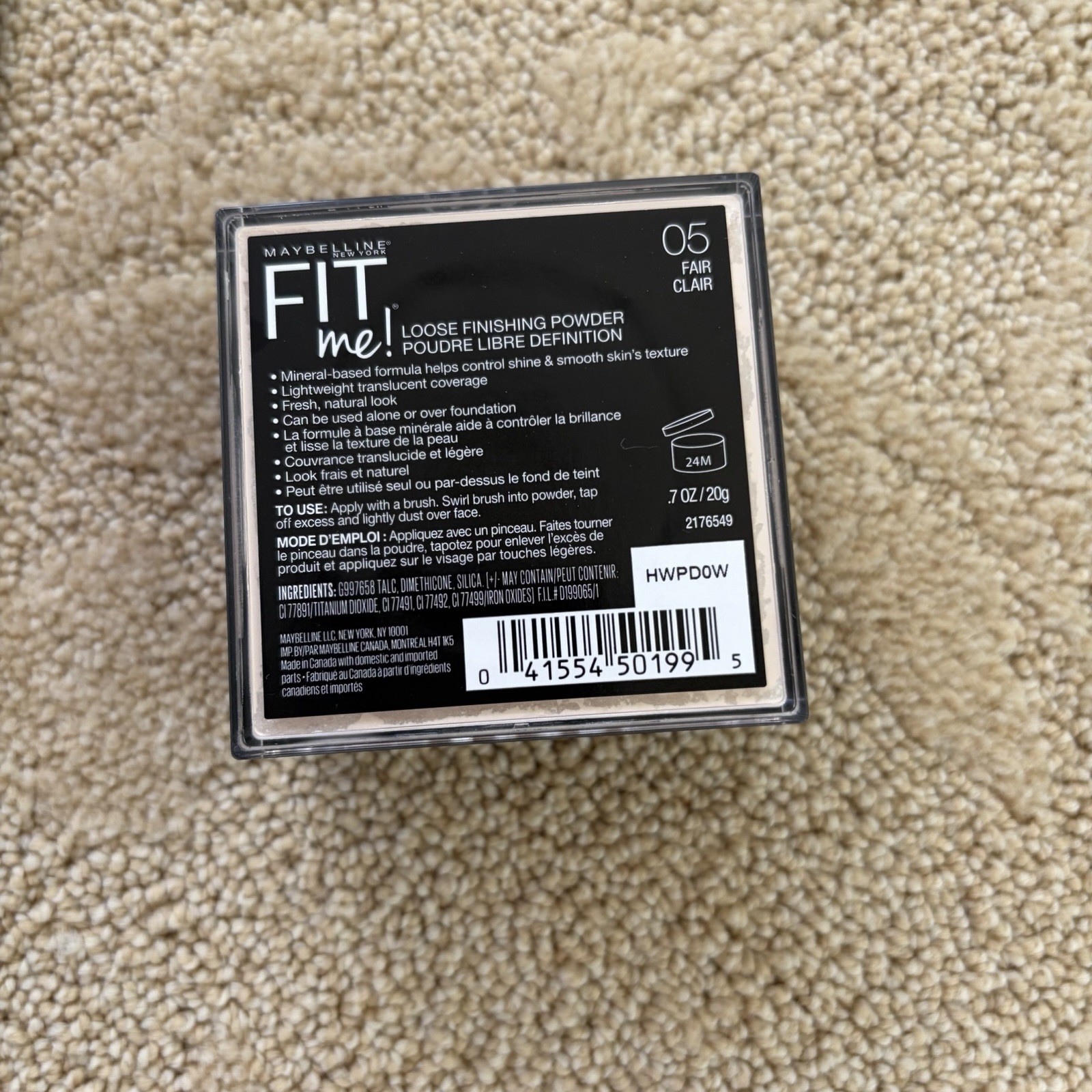 NIP Almay Mascara And Maybelline Loose Powder