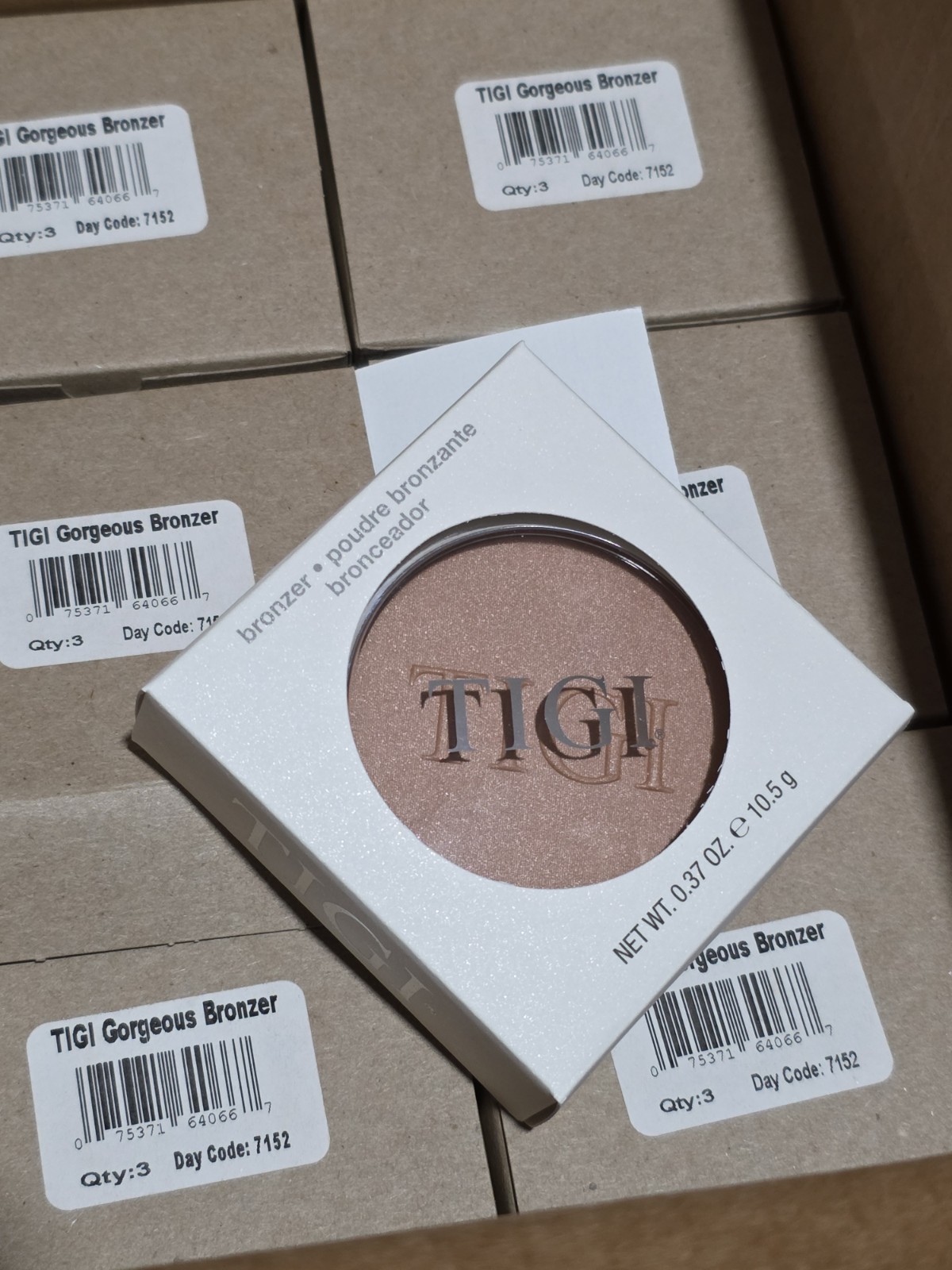 $1512 Retail Value 36 Piece Lot Box Beauty Makeup Cosmetic TIGI Gorgeous Bronzer