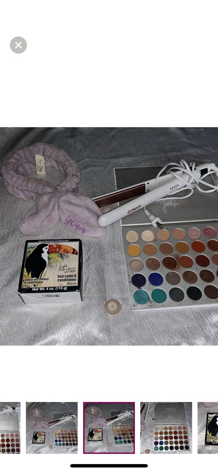 Bundle morphe Palette Conair Hair 5 items women accesorios