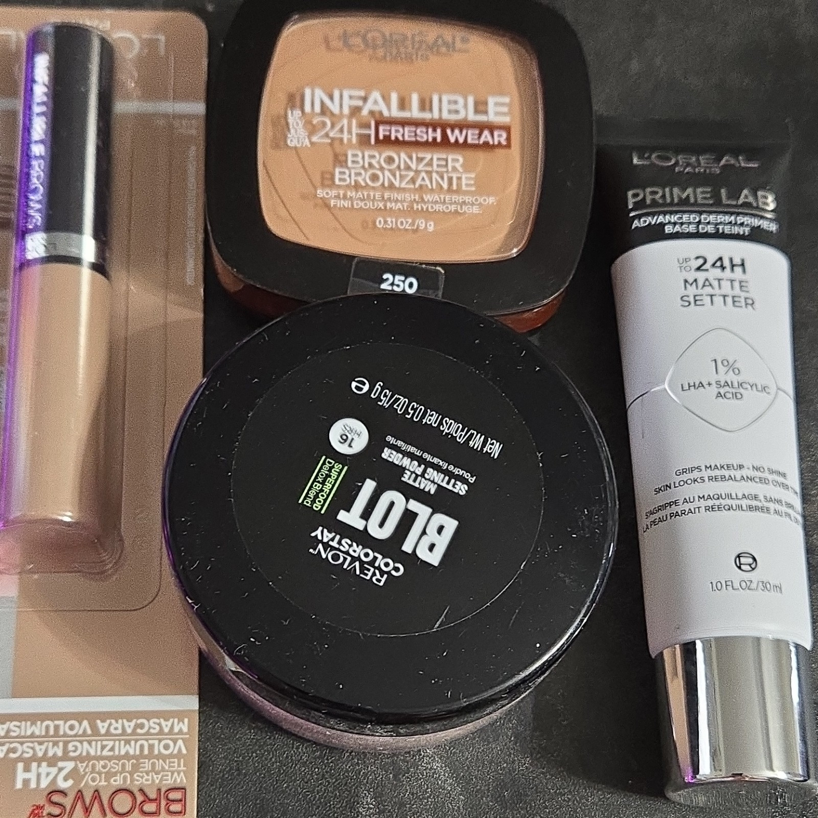 L’Oréal Paris & Revlon Full Size Lot Infallible, Colorstay, Prime Lab, Matte