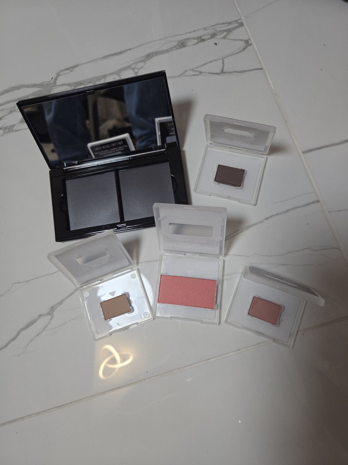 Mary Kay Perfect Palette Chromafusion Eye Shadows & Blush Shy Dusty Espresso