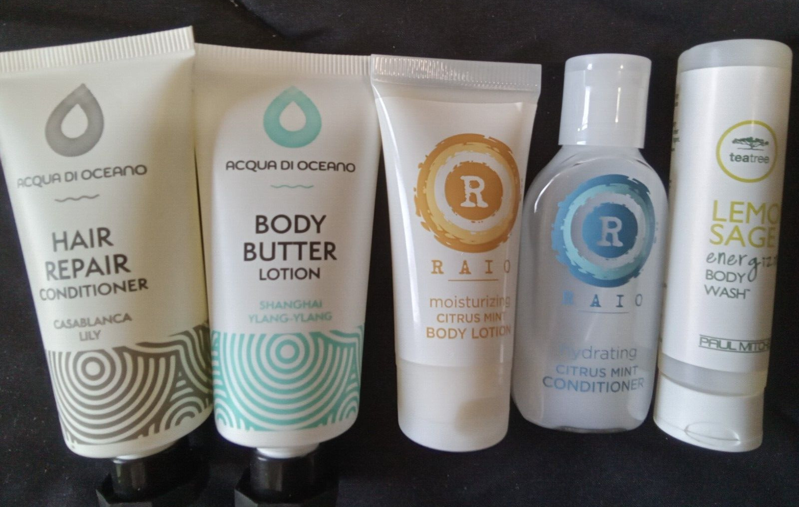 18 TRAVEL/SAMPLE ITEMS-BODYLOTION-SOAP-EYE CREAM -MAKEUP REMOVER-HAIR REPAIR-ETC