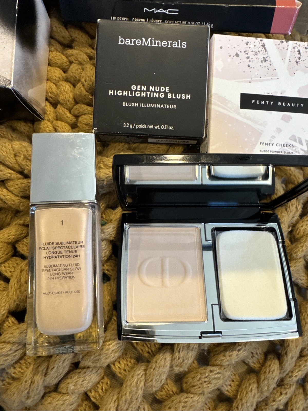 Huge $1100 Luxury & Sephora/Ulta Branded Mixed Cosmetics Makeup & Skin Care Lot