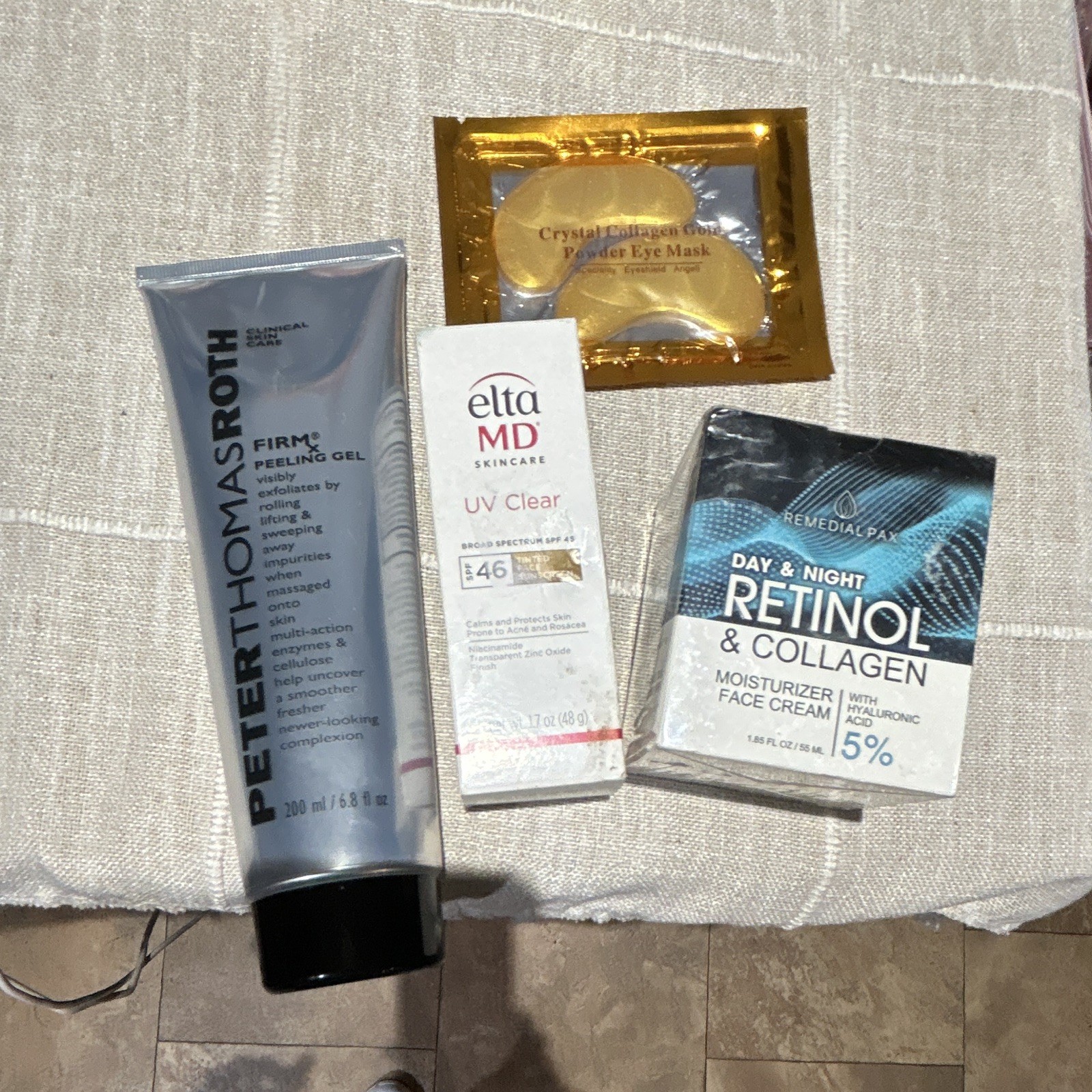 Assorted Makeup & Skincare Lot #2 : PTR FirmX, Wander, Elta MD, Profusion 10 pcs