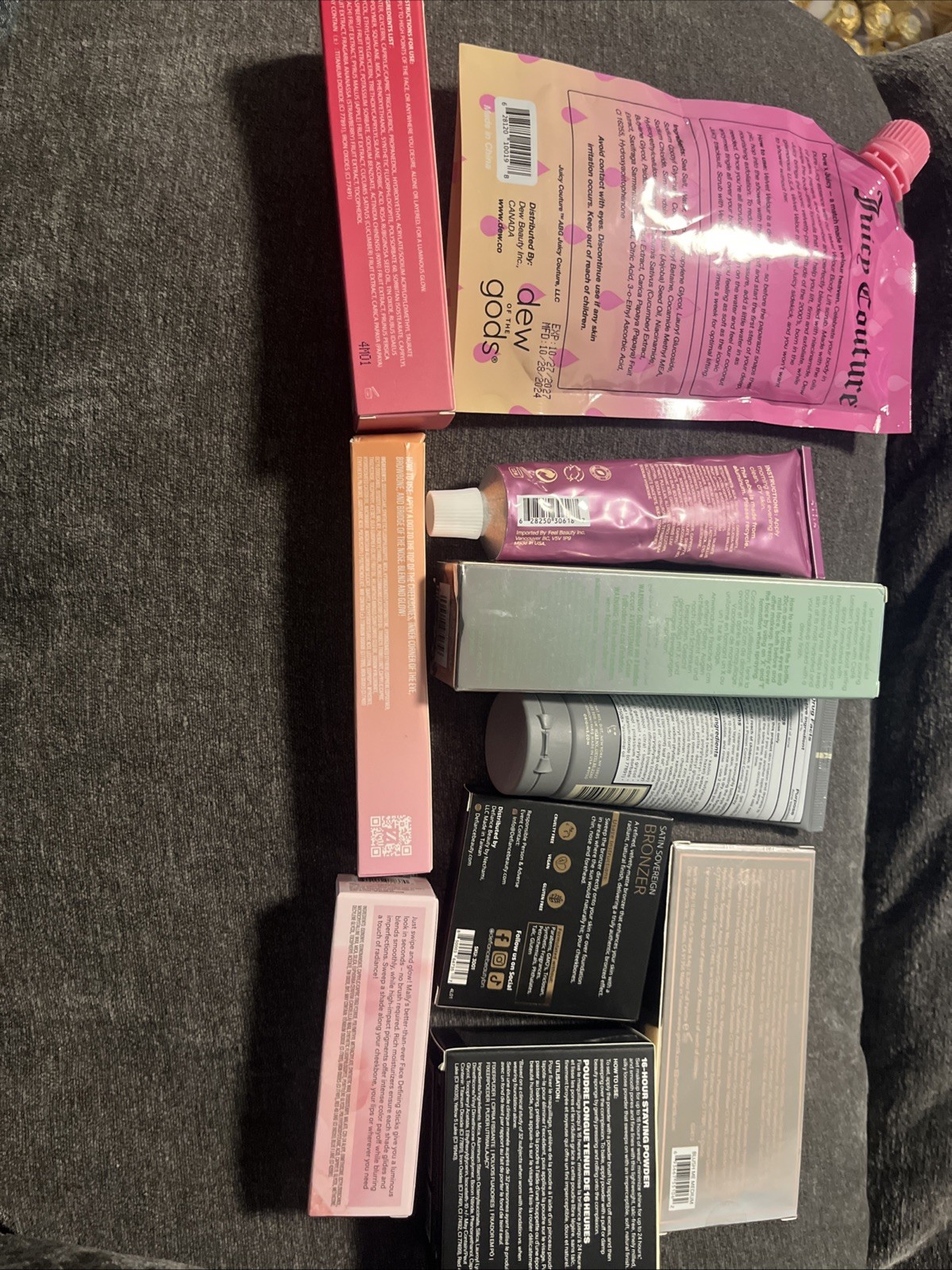 Mixed Bundle Lot Of 10 Beauty Makeup Skin Care Cosmetics Moisturizer Body Scrub