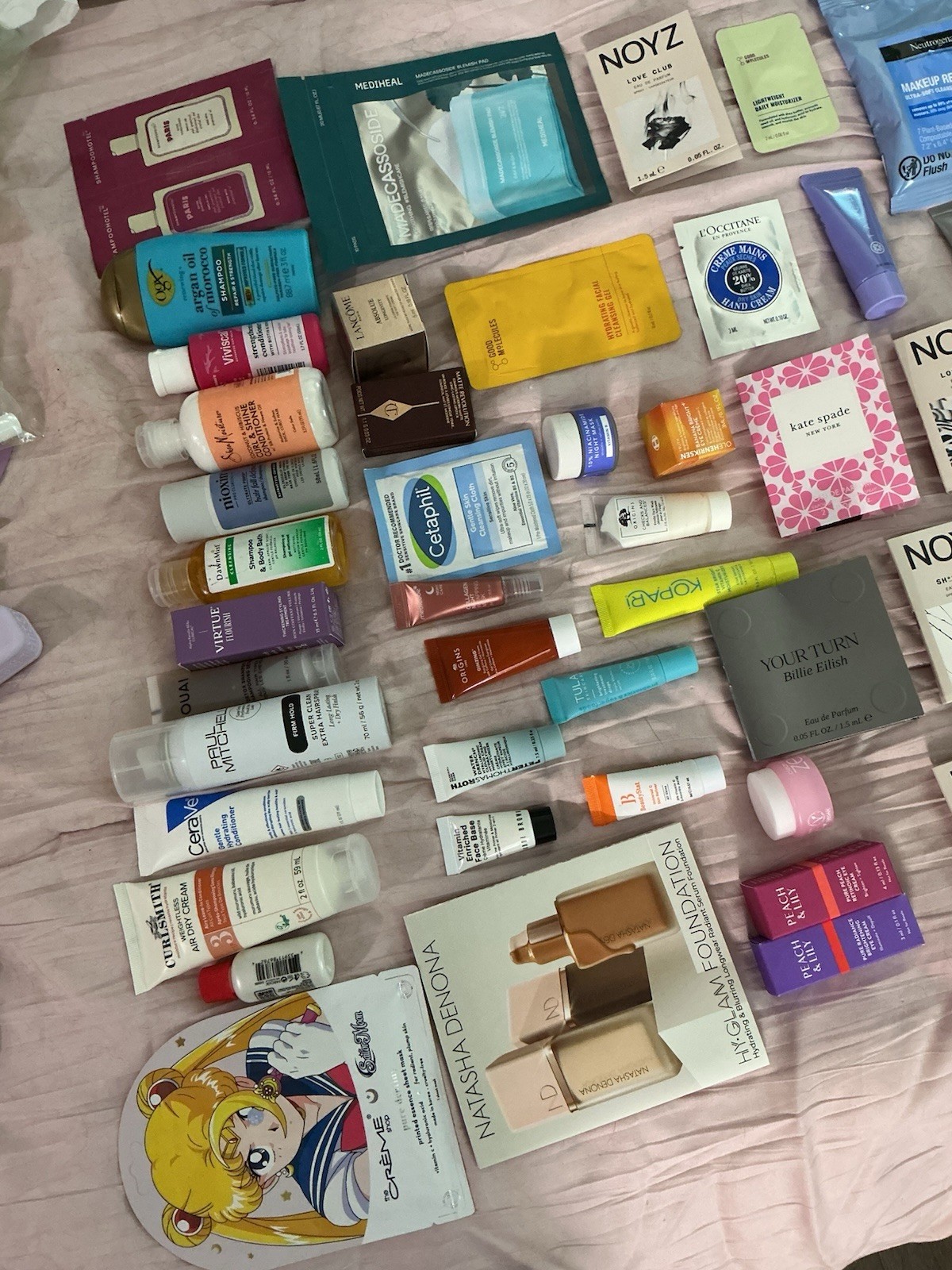 NEW! High End Mixed Lot Deluxe Travel Size Cosmetic Skincare Makeup Hair Samples