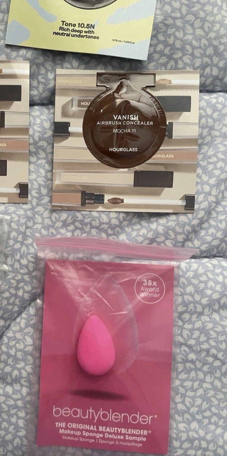 LOT of 48 SEPHORA Samples Beauty Blenders Foundations Concealers Dark Skin Tones