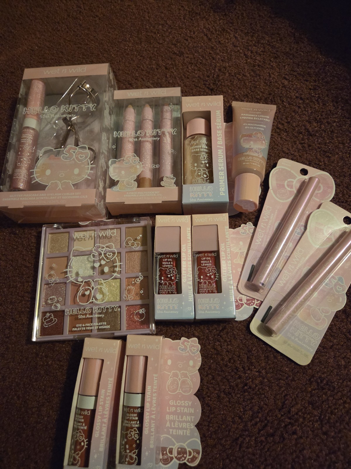 Wet n Wild Hello Kitty 50th Anniversary Vegan Cruelty-Free Makeup Set