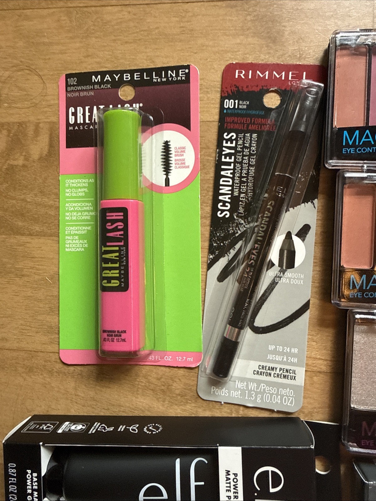 30 Piece Lot Of New Makeup e.l.f. Loreal, Rimmel, Maybelline, Neutrogena MCO
