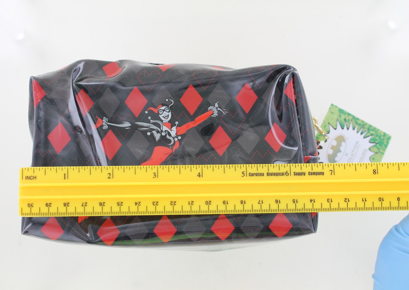 New Revolution Makeup Harley Quinn Lot – Cosmetic Bag, Eyeshadow Palette, Sponge