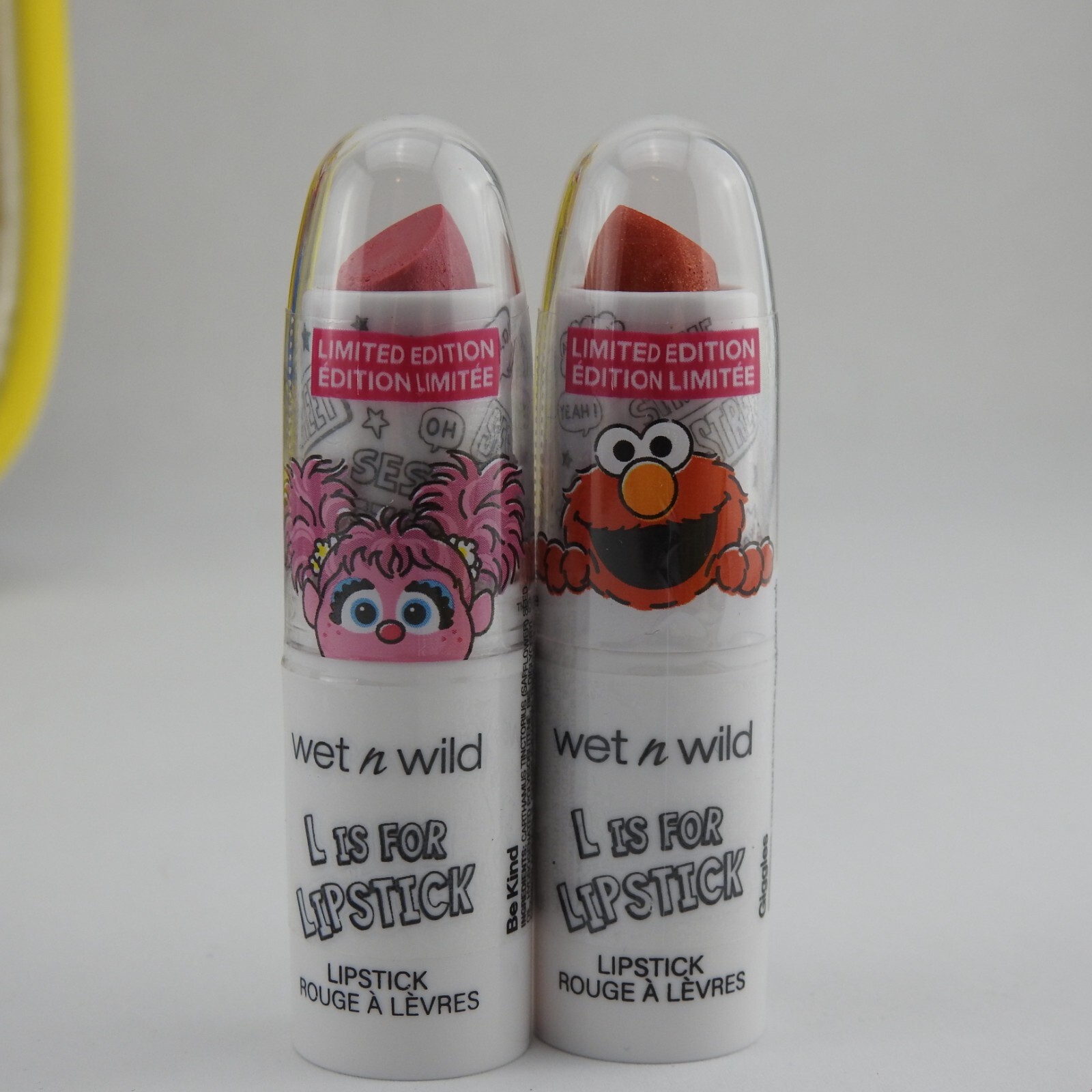 Wet n wild Sesame Street Collection Set Make Bag Brushes Blender Eye Shadow Lip