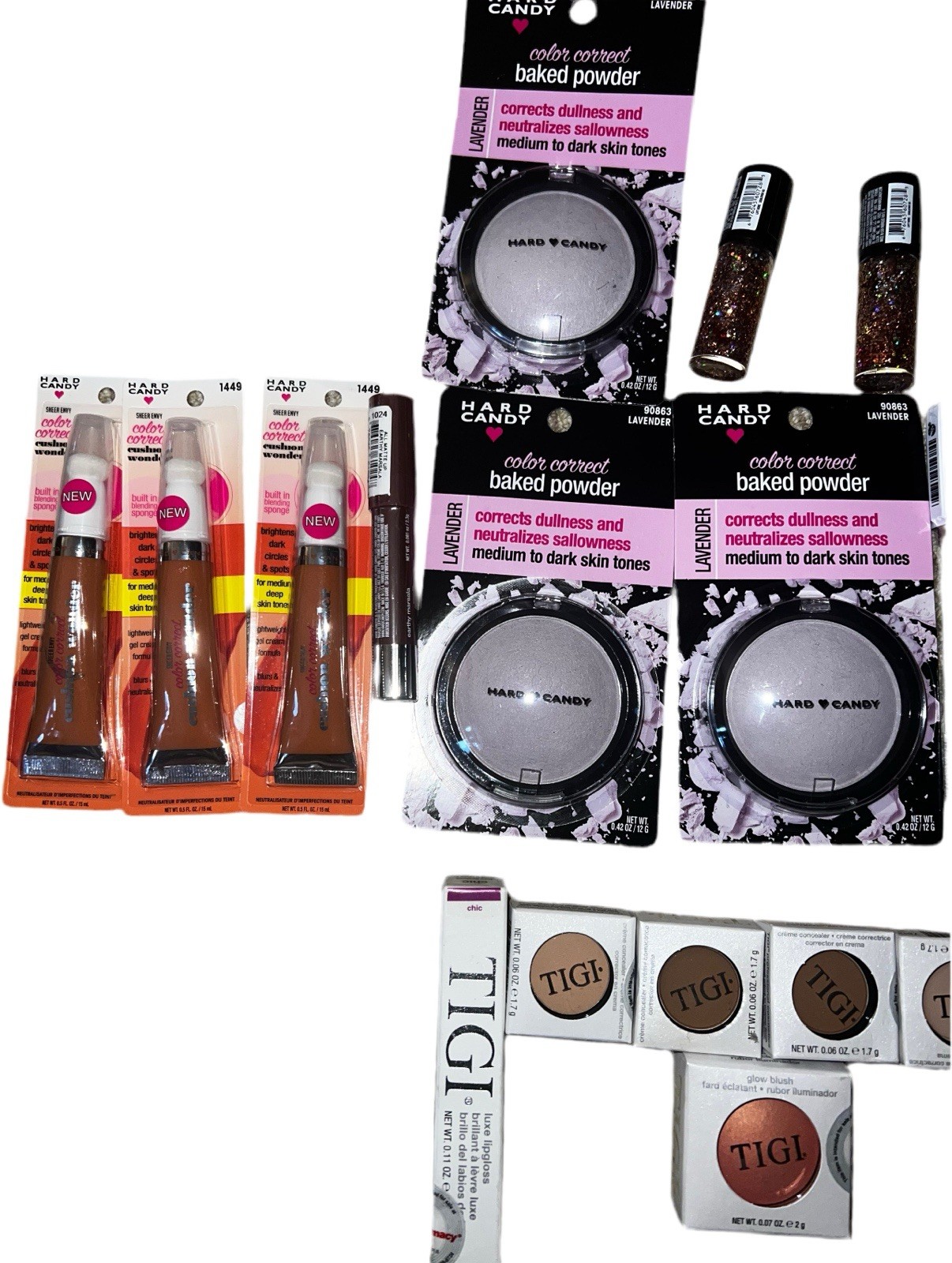 Lot of Brand New Hard Candy & Tigi Makeup! Retails for Over $120🔥