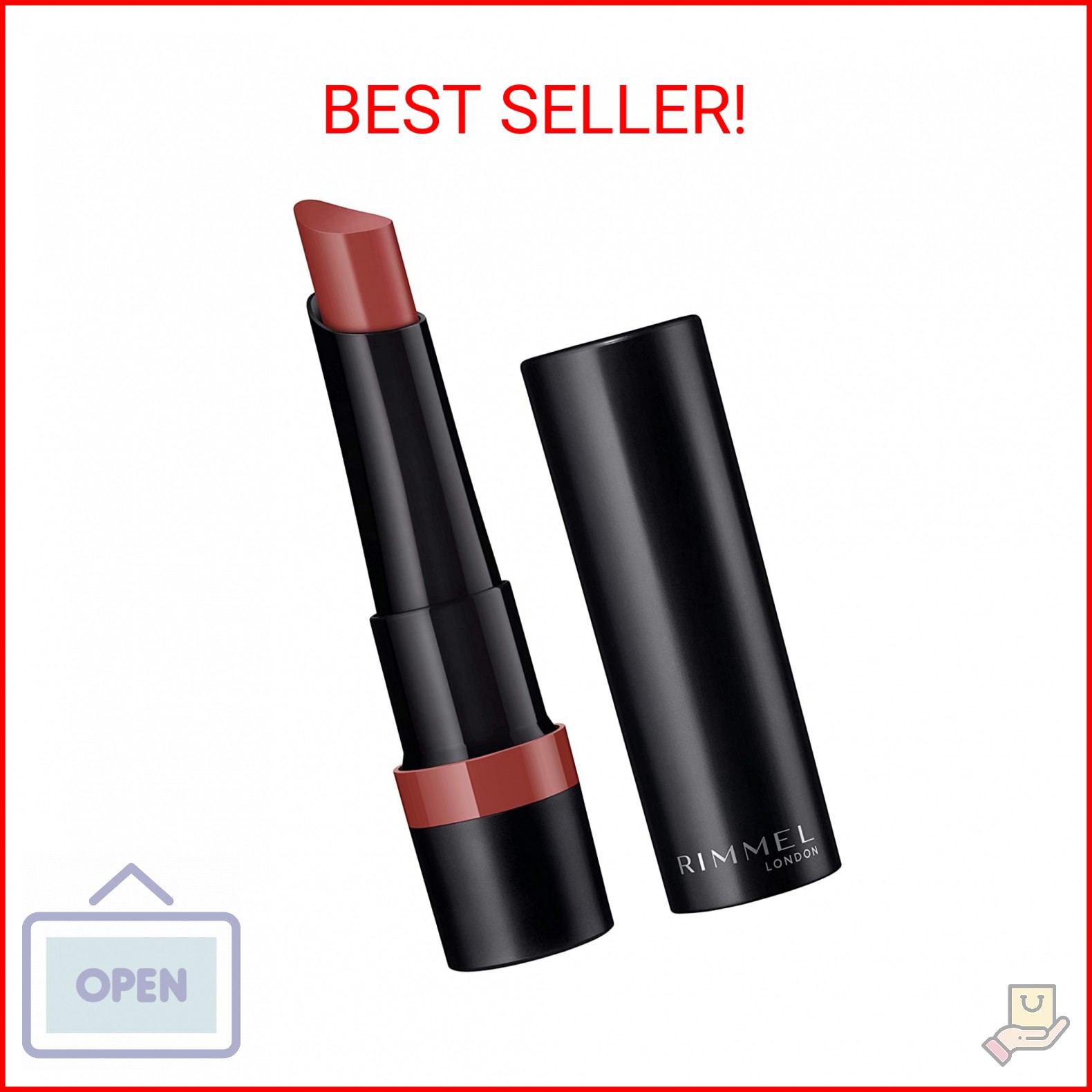 Rimmel Lasting Finish Matte Lipstick – All-Day Intense Lip Color with Exclusive