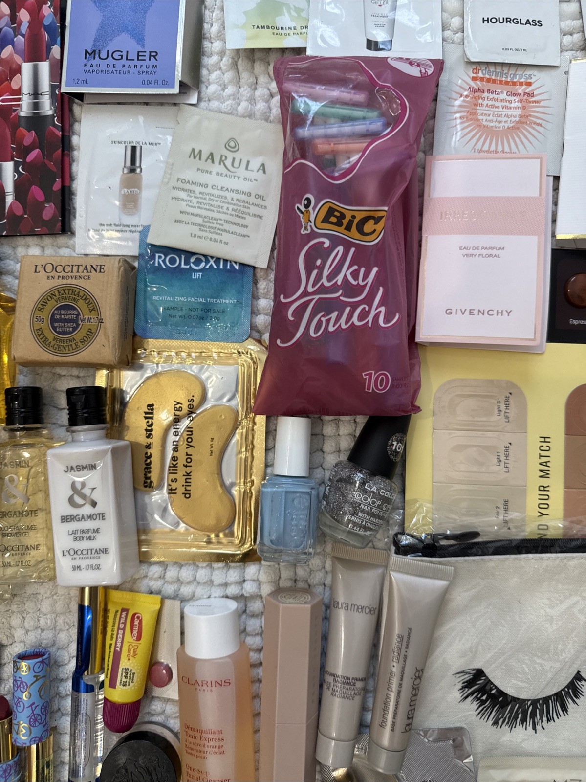 Makeup & Skincare Lot, Patrick TA She’s That Girl, Clarins, L’Occitane,NYX,Estee